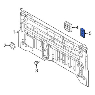 Nissan OE - Rear Quarter Panel Air Vent Grille