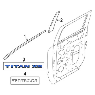 Nissan OE - Front Door Emblem
