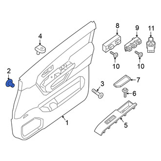 Nissan OE - Door Interior Trim Panel Retainer