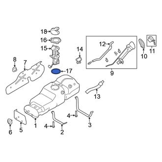 Nissan OE - Fuel Pump Tank Seal