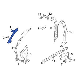 Nissan OE - Left Upper Body A-Pillar