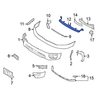 Nissan OE - Front Bumper Cover Support Rail