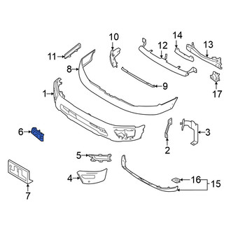 Nissan OE - Front Right Tow Hook Cover