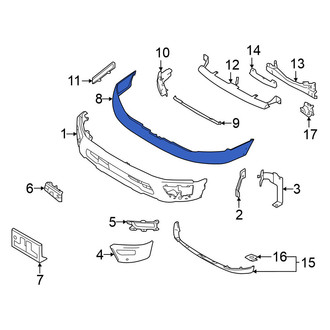 Nissan OE - Front Bumper Cover