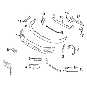 Nissan OE - Bumper Seal