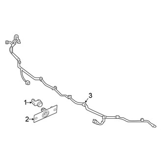 Nissan OE - Front Bumper - Electrical Components