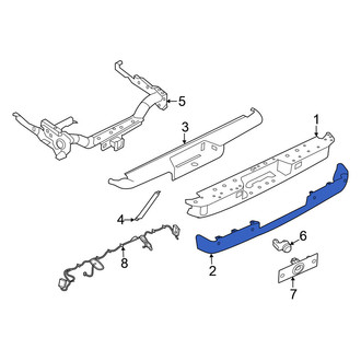 Nissan OE - Rear Bumper Cover