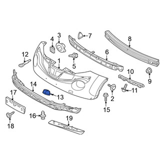 Nissan OE - Front Tow Eye Cap