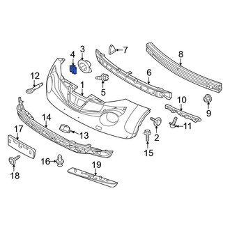 Nissan OE - Fog Light Clip