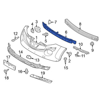 Nissan OE - Front Bumper Impact Absorber