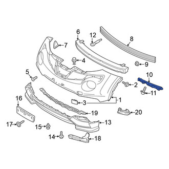 Nissan OE - Right Bumper Cover Bracket