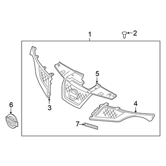 Nissan OE - Grille & Components (Nismo)