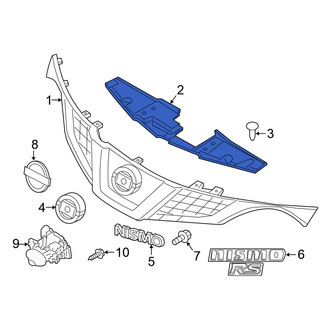 Nissan OE - Front Radiator Support Access Cover