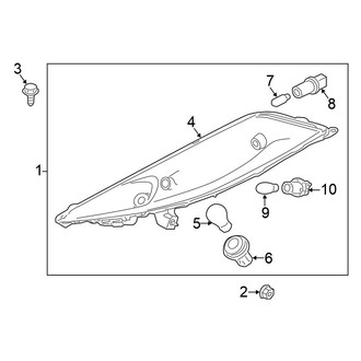 Nissan OE - Front Lamps - Signal Lamps