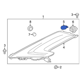 Nissan OE - Front Turn Signal Light Bulb