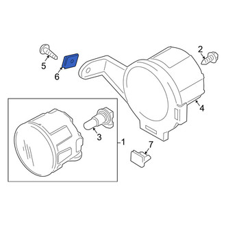 Nissan OE - Upper Bumper Cover Nut