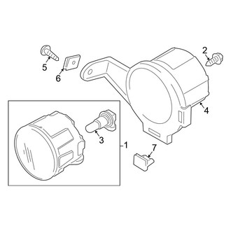 Nissan OE - Front Lamps - Fog Lamps
