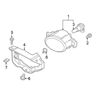 Nissan OE - Front Lamps - Fog Lamps