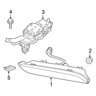 Nissan OE - Front Lamps - Daytime Running Lamp Components (Nismo / Nismo RS)