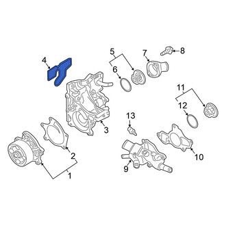 Nissan OE - Engine Coolant Thermostat Housing Gasket