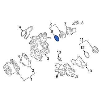 Nissan OE - Engine Coolant Thermostat O-Ring