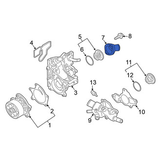 Nissan OE - Upper Engine Coolant Thermostat Housing