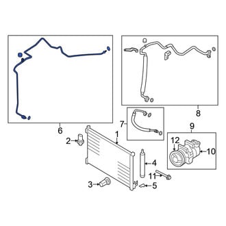 Nissan OE - A/C Refrigerant Discharge Hose