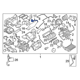 Nissan OE - HVAC Blower Motor Resistor