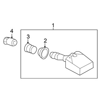 Nissan OE - Electrical - Tire Pressure Monitor Components
