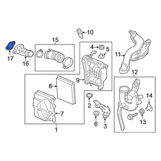 Nissan OE - Engine Air Intake Hose Gasket