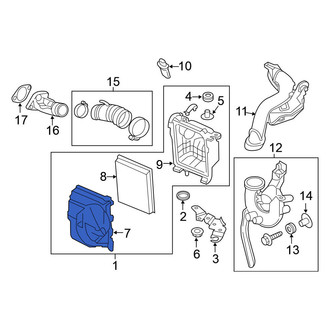 Nissan OE - Air Cleaner Cover