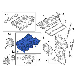 Nissan OE - Upper Engine Oil Pan