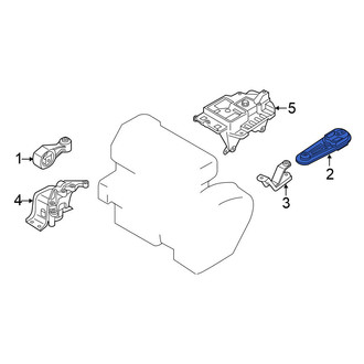 Nissan OE - Left Engine Support Rod