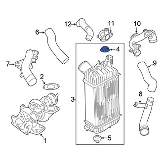 Nissan OE - Upper Radiator Insulator