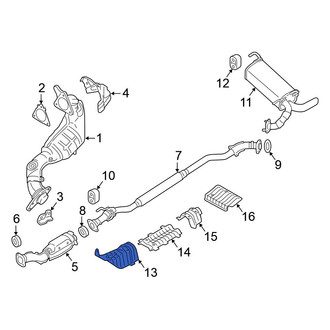 Nissan OE - Front Floor Pan Heat Shield