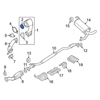 Nissan OE - Turbocharger Gasket