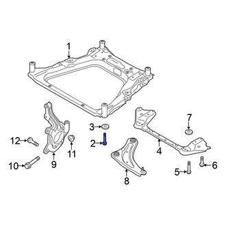 Nissan OE - Front Suspension Crossmember Bolt