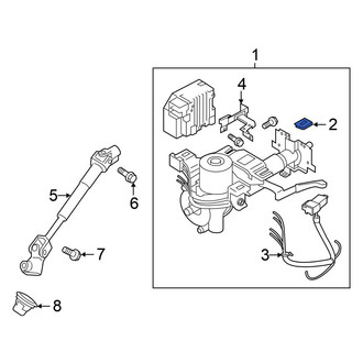 Nissan OE - Steering Wheel Hardware Kit