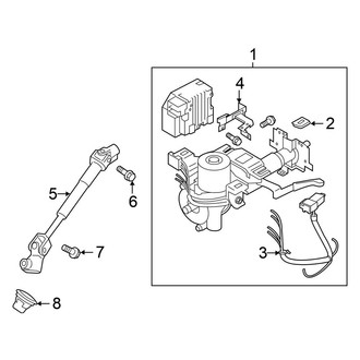 Nissan OE - Steering Column Assembly