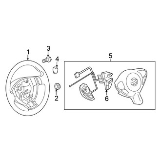 Nissan OE - Steering Wheel & Trim