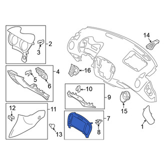 Nissan OE - Instrument Panel Bezel