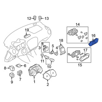 Nissan OE - Instrument Panel Cover