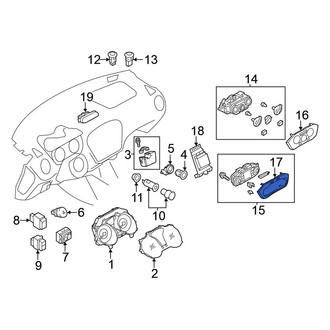 Nissan OE - Instrument Panel Cover