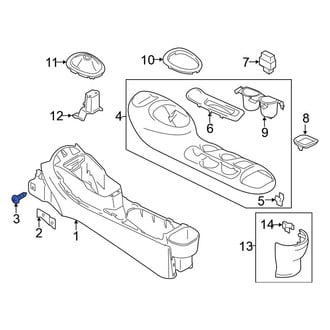 Nissan OE - Instrument Panel Cover Screw