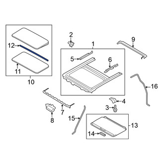 Nissan OE - Sunroof Frame Seal