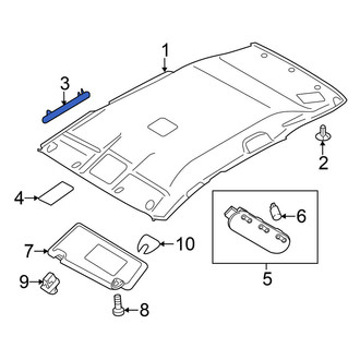 Nissan OE - Interior Grab Bar