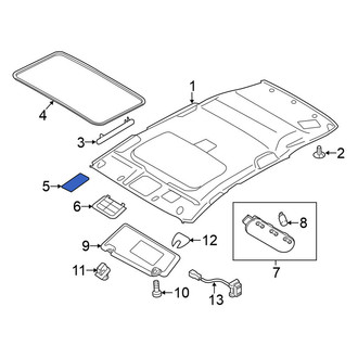 Nissan OE - Navigation Microphone Bezel