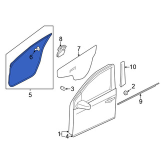 Nissan OE - Front Left Door Seal