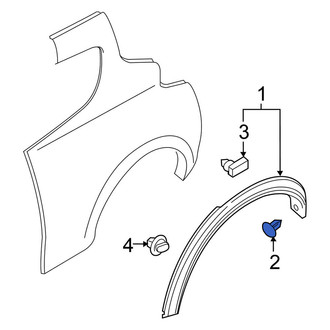 Nissan OE - Fender Flare Clip
