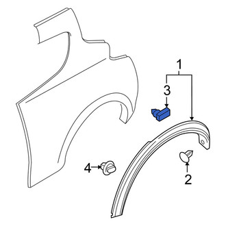 Nissan OE - Wheel Arch Molding Clip